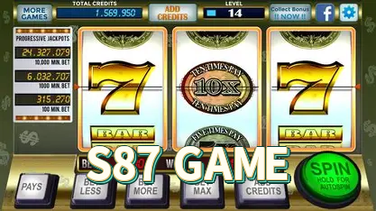 Lista de jogos de slot na S87 GAME